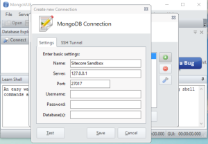 Add Connection In MongoVUE